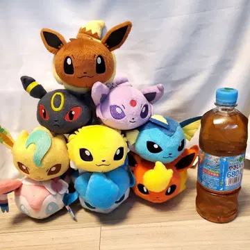 동글동글 프렌즈 택 포함 9개 세트 부스터즈 봉제 인형 택 포함