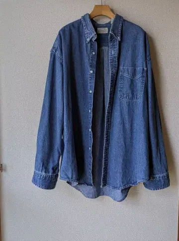 [ 구제 의류 ] 데님 셔츠 블루
