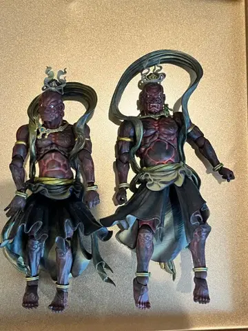 [ 하자 있음 ] 리볼텍 타케야 금강역사 아형, 운형 2체 세트