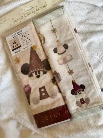 [ 미사용 새상품 ] 릴린린 미니 타월 2개입