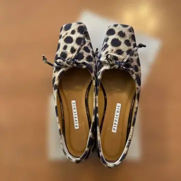 PIPPICHIC 레오파드 피피시크 사이즈 37