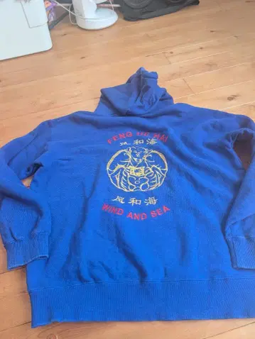 WIND AND SEA 윈드앤씨 자수 후드티 2021 XL