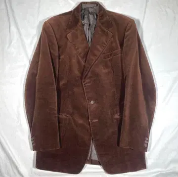 50s 60s 코듀로이 테일러드 자켓 브라운 세 트레디셔널