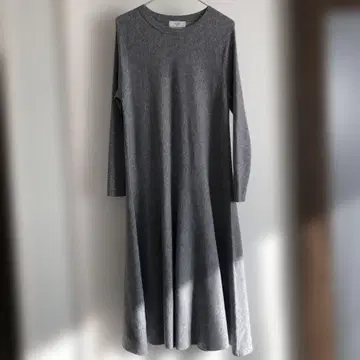 새상품급 SLOBE iENA 그레이 롱 원피스 긴팔