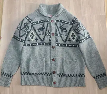 TITICACA 노르딕 무늬 니트 아우터