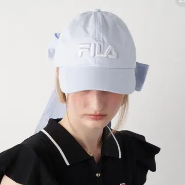 FURFUR FILA 콜라보 리본 캡 블루