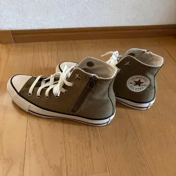 CONVERSE 올리브 하이컷 스니커즈