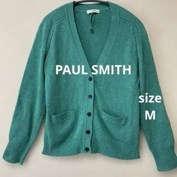 새상품급 Paul Smith 폴스미스 V넥 가디건 캐시미어 혼방