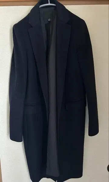 ICB 핸드 스티치 디자인 스테디셀러 코트 네이비