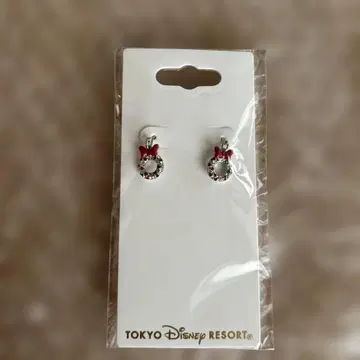 도쿄 디즈니 리조트 미니 마우스 귀걸이 크리스마스