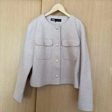 ZARA 노카라 자켓 XL 사이즈