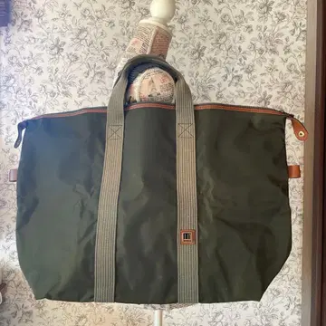 dunhill 올리브 그린 보스턴 백