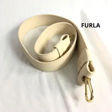 고품질 훌라 아이보리 숄더백 스트랩 골드 금장 장식