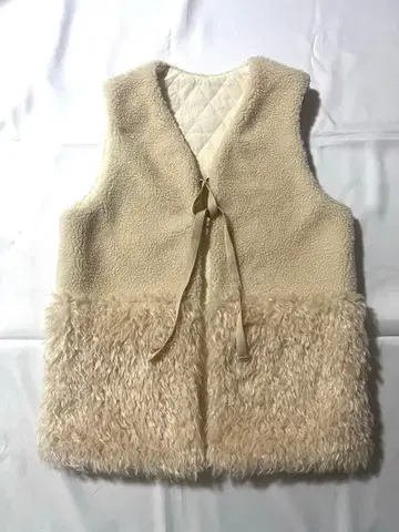 niko and - 플리스 베스트 아이보리 프리 사이즈 [ 새상품 ]