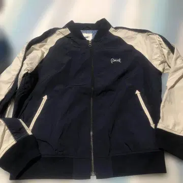 로이알 네이비/아이보리 자켓 M