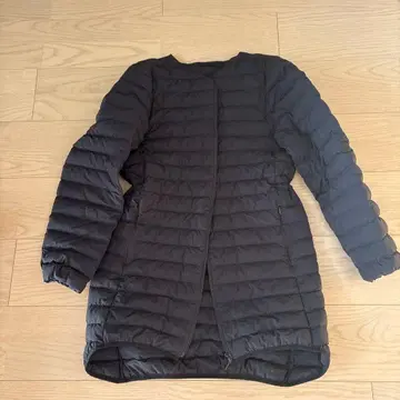 블랙 다운 자켓 플라스테 이너 다운으로도