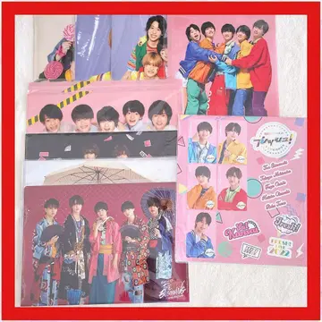 Lil 집합 오오니시 후우가 개인 클리어 파일 스티커 묶음 판매