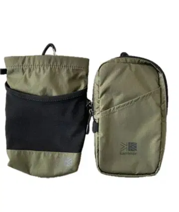 [ 새상품급 ] 칼리머 등산 파우치 2개 세트 라이트 올리브