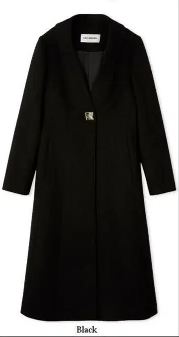 LILY BROWN 체스터 코트 25 가을/겨울 블랙 0