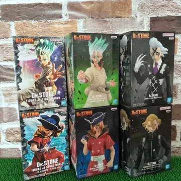 Dr.STONE 피규어 6개 세트