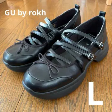 GU 지유 메리 제인 슈즈 by rokh 블랙 L