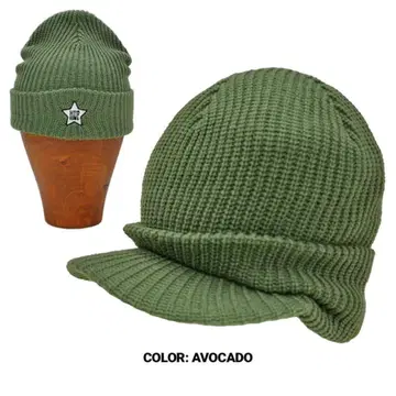 HUF 하프 비니 원 스타 바이저 비니