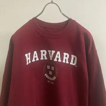 미국 빈티지 의류 HARVARD 맨투맨 칼리지 대학 수베니어