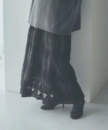 내추럴 바이 클립/컷워크 레이스 SK