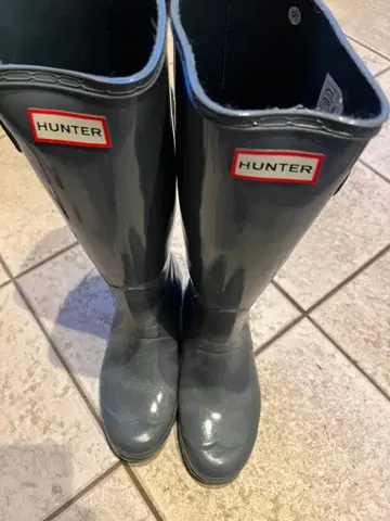 헌터 레인부츠