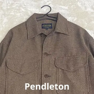 PENDLETON 어반 리서치 별주 헤링본 셔츠 자켓