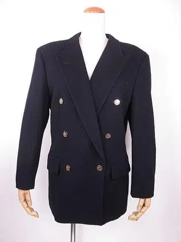 새상품급 뉴요커 더블 자켓 가을/겨울 피크드 라펠 네이비 여성용 L