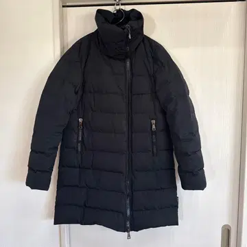 MONCLER 롱 다운 자켓 블랙