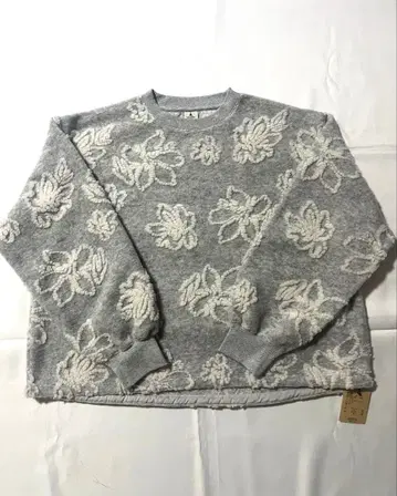niko and - 꽃무늬 자수 긴팔 니트 프리 사이즈 [ 새상품 ]