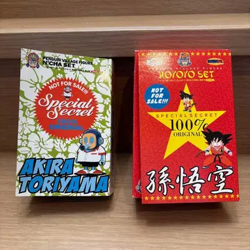 시크릿 토리야마 아키라 피규어 손오공 피규어 2체 세트 Dr. 슬럼프