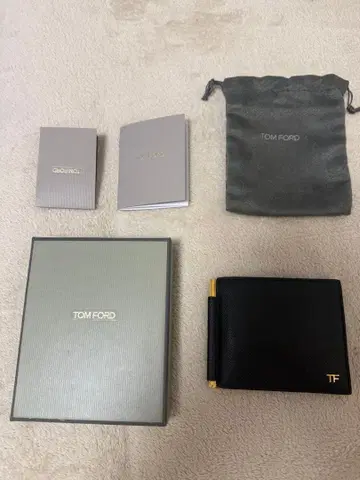 TOM FORD 머니클립 블랙