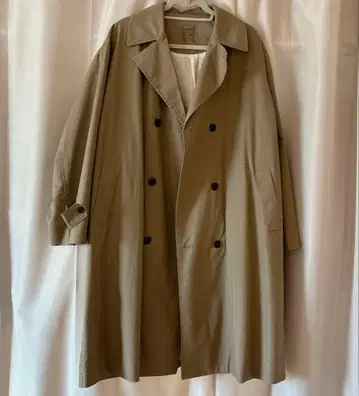 MUJI 발수 가공 트렌치코트