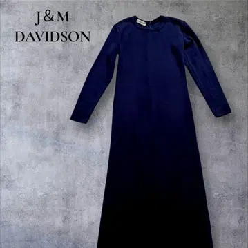 J&M DAVIDSON 니트 원피스 다크 네이비