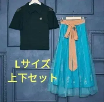 엘사 L 사이즈 치하루 스커트 상의 시마무라 디즈니 안나