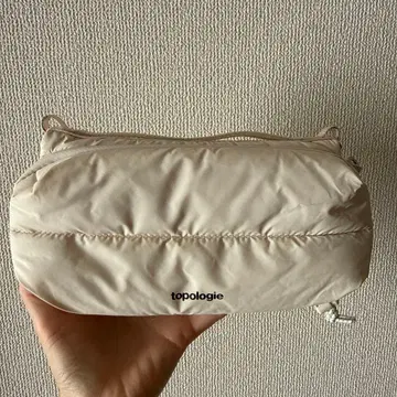 토폴로지 숄더백 베이지