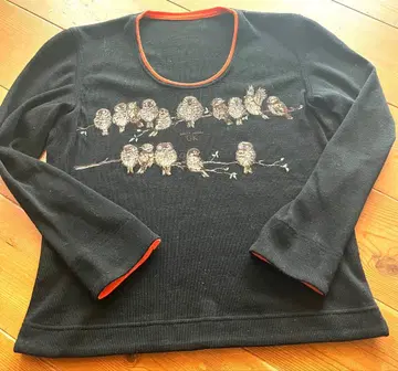 이타리야 블랙 컬러 여성용 스웨터