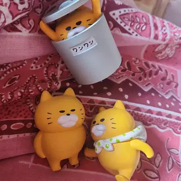 길고양이 대장 피규어 세트