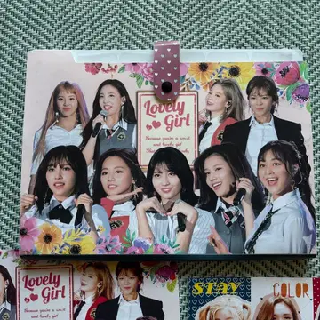 twice 파일 A4 사이즈 포스터 포함