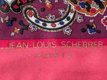 JEAN LOUIS SCHERRER 페이즐리 스카프