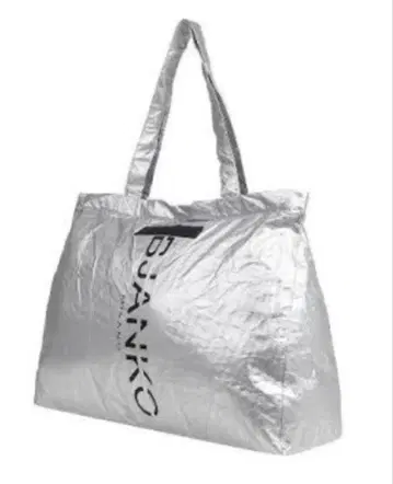 [ 미사용 새상품 ] BJANKO CHARLOTTE 실버 토트백