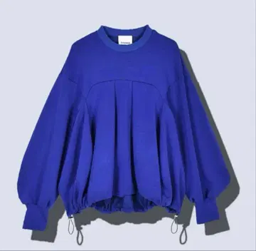 한정판 가격 인하 OMMO IRREGULAR TUCK TOP