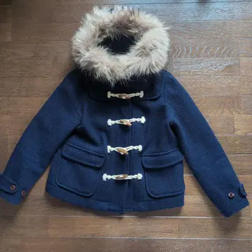 bulle de savon 네이비 더플 코트