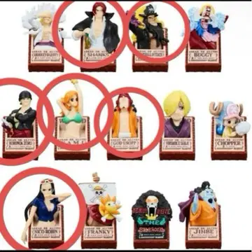 [새상품] 원피스 [초코 서플리] 6종 세트 피규어 모음 샹크스