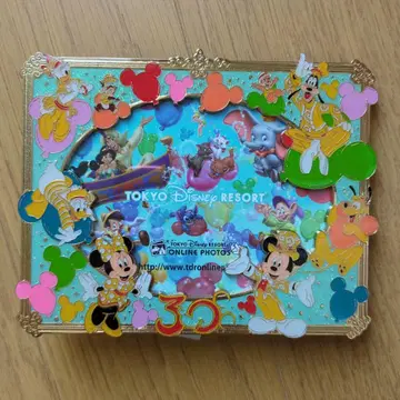 [ 새상품 ] 디즈니 사진 스탠드 사진 액자 포토 프레임 30주년