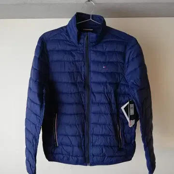 [ 미사용 새상품 ] 타미힐피거 다운 남성용 자켓 라이트웨이트 네이비
