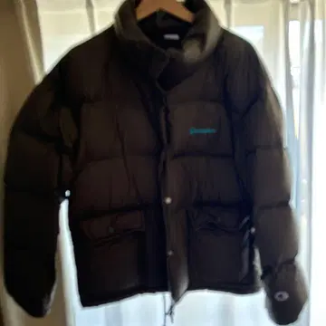 챔피온 다운 카키 여성용